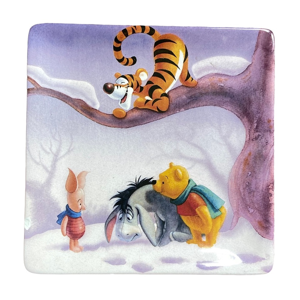 Bradford Exchange Winnie the Pooh Seasons of the Wood Plate 4